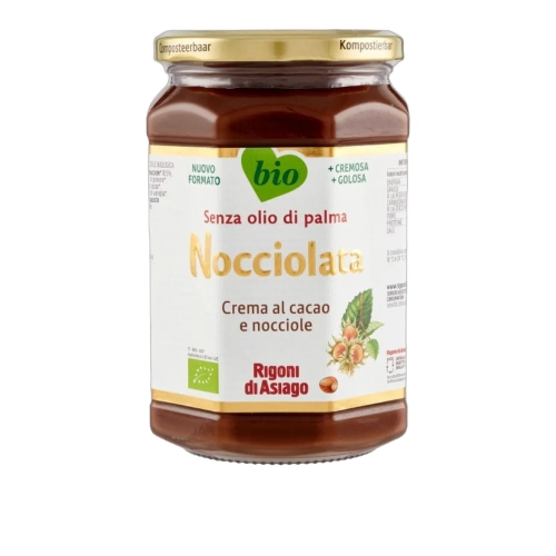Krem orzechowy z kakao BIO duży format Rigoni di Asiago 650g - widok szczegółowy 2