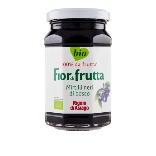 Konfitura z jagód leśnych BIO Mirtilli Rigoni 250 g - widok szczegółowy 2