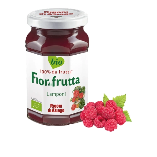 Konfitura z malin BIO Lamponi Rigoni 250g - widok szczegółowy 2