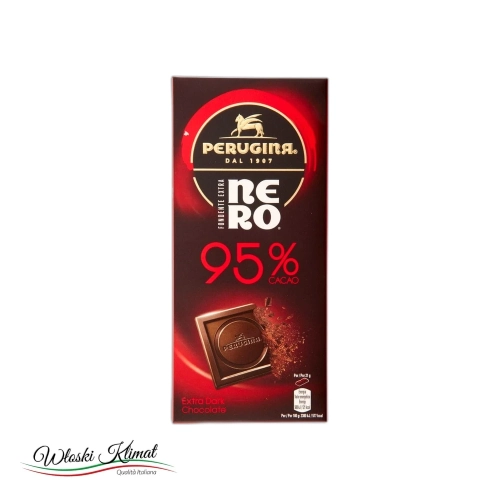 Czekolada gorzka 95% Kakao Fondente Nero Perugina 85g widok 1