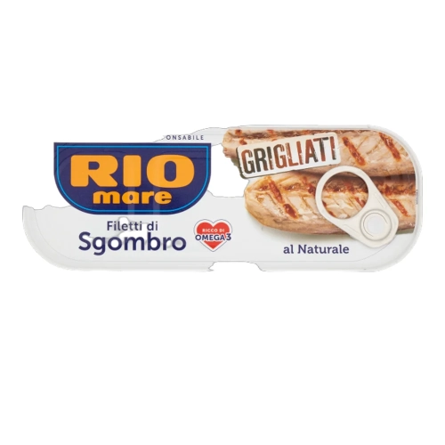 Grillowane filety z makreli w sosie własnym RIO MARE 120g - widok szczegółowy 2
