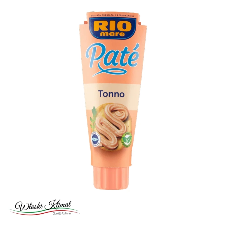 PATE z tuńczyka  RIO MARE 100g - widok z przodu / opakowanie