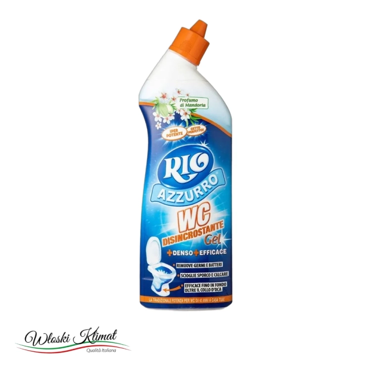 Żel do WC Rio Azzurro Disincrostante 750 ml - widok z przodu / opakowanie