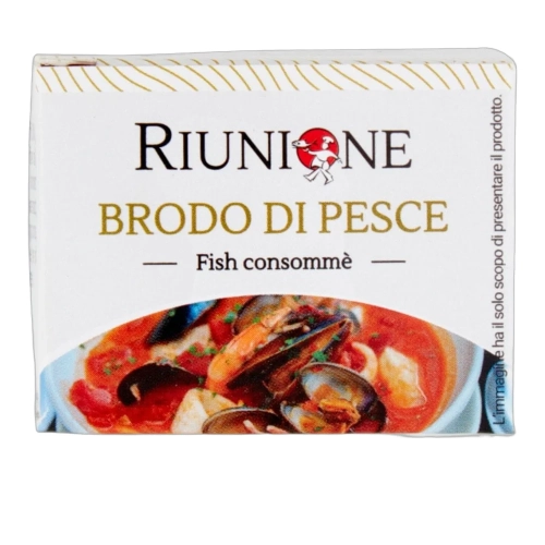 Bulion rybny w kostkach Brodo di Pesce Riunione 40g - widok szczegółowy 2