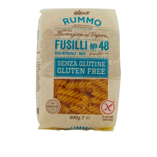 Makaron świderki bez glutenu FUSILLI no.48 RUMMO 400g - widok szczegółowy 2