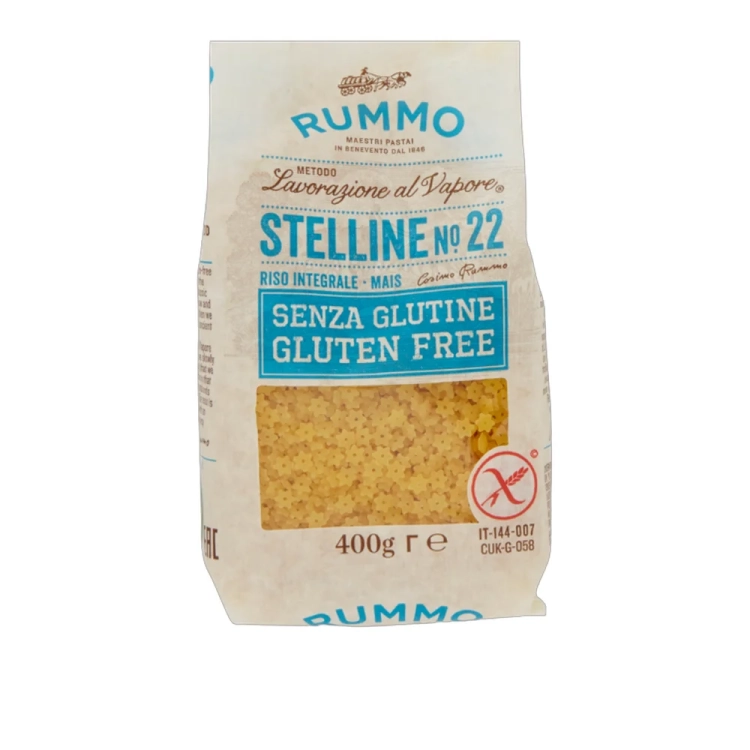 Makaron gwiazdki bez glutenu STELLINE no.22 RUMMO 400g - widok szczegółowy 2