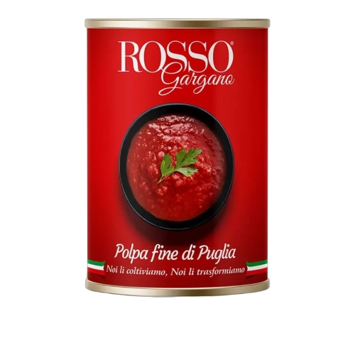 Pulpa pomidorowa Polpa fine di Puglia Rosso Gargano 400g - widok szczegółowy 2