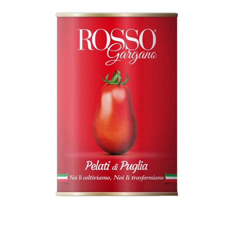 Pomidory pelati bez skórki  Rosso Gargano 400g - widok szczegółowy 2