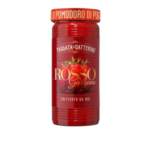 Przecier z pomidorków Daktylowych Passata di pomodoro Datterino Rosso Gargano 290g - widok szczegółowy 2