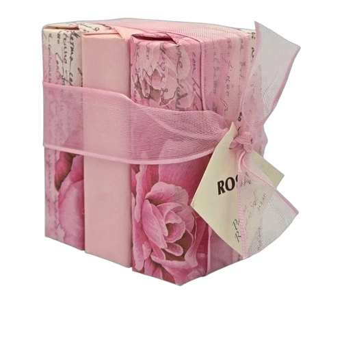 Mydło roślinne w kostce Róża Rosa Etienne (3x100g) 300g - widok szczegółowy 2