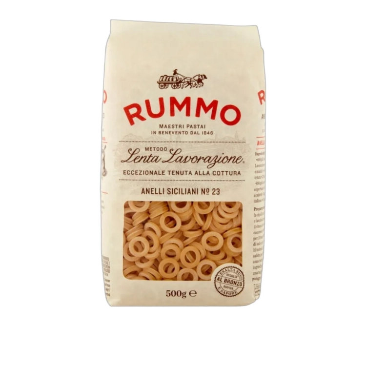 Makaron RUMMO ANELLI SICILIANI 23. 500G - widok szczegółowy 2
