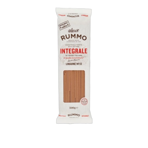 Makaron pełnoziarnisty spaghetti LINGUINE no.13 Integrale RUMMO 500g - widok szczegółowy 2
