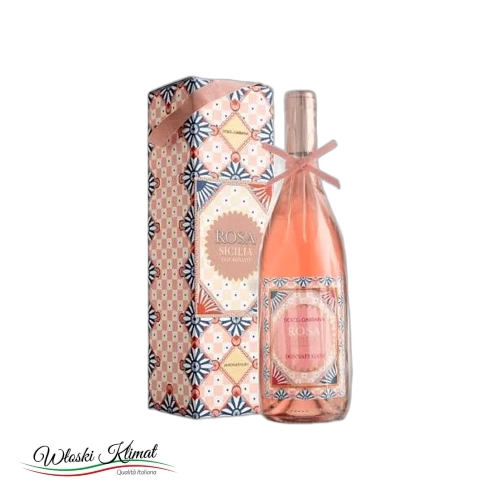 Wino różowe Rosa Dolce&Gabbana Rosè Sicilia DOC Donnafugata 750ml widok 1