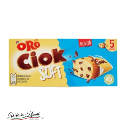 Bułeczki z kawałkami czekolady Oro Ciok SAIWA 150g - widok z przodu / opakowanie