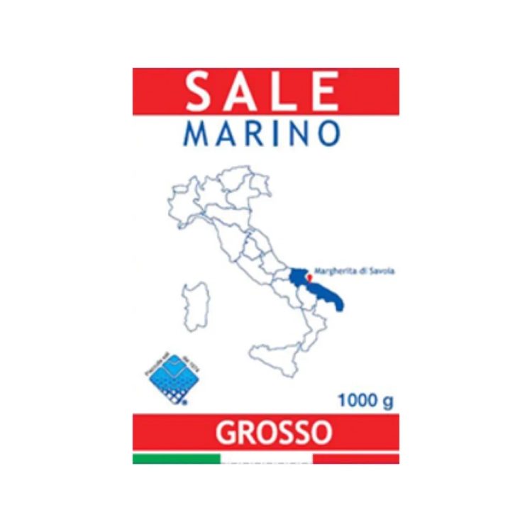 Sól morska gruboziarnista Sale Marino grosso 1 kg - widok szczegółowy 2