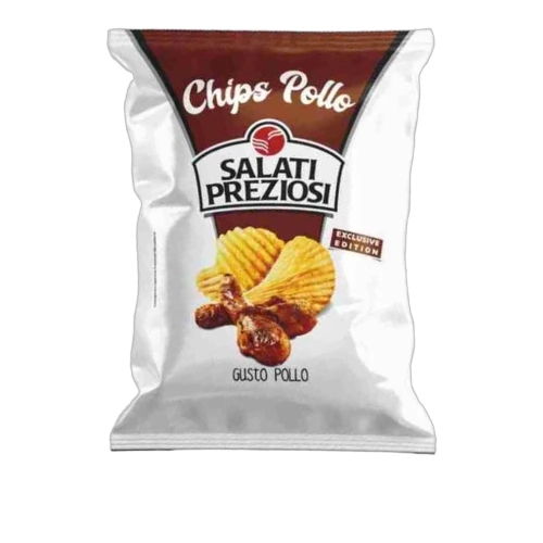 Chipsy o smaku kurczaka Pollo Salati Preziosi 110g - widok szczegółowy 2