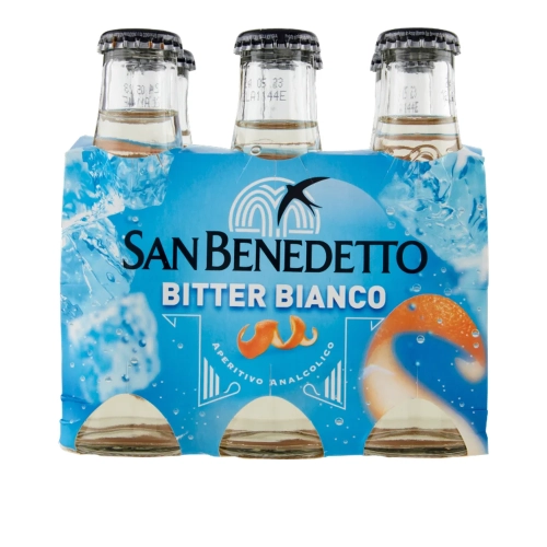 Napój bezalkoholowy  BITTER BIANCO S. BENEDETTO 6X100ML - widok szczegółowy 2