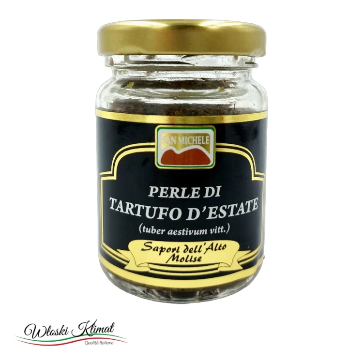 Trufle San Michele Perle Siekane 80 g - widok z przodu / opakowanie