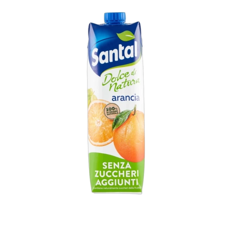 Napój z pomarańczy bez dodatku cukru Arancia Zero SANTAL 1L - widok szczegółowy 2