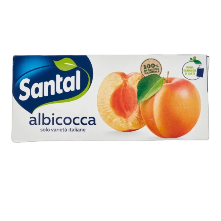 Sok morelowy w kartoniku Albicocca SANTAL 3×200 ml - widok szczegółowy 2