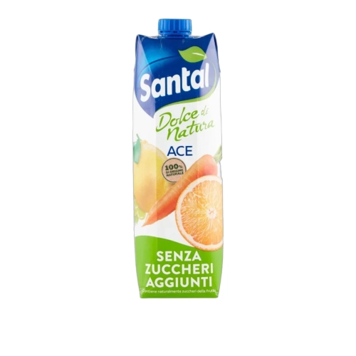 Napój bez cukru z witaminami ACE Pomarańcza Cytryna Marchew  SANTAL 1L - widok szczegółowy 2