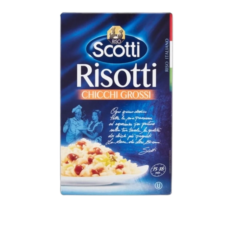 Ryż gruboziarnisty Chicchi Grossi Risotti Riso Scotti 1kg - widok szczegółowy 2