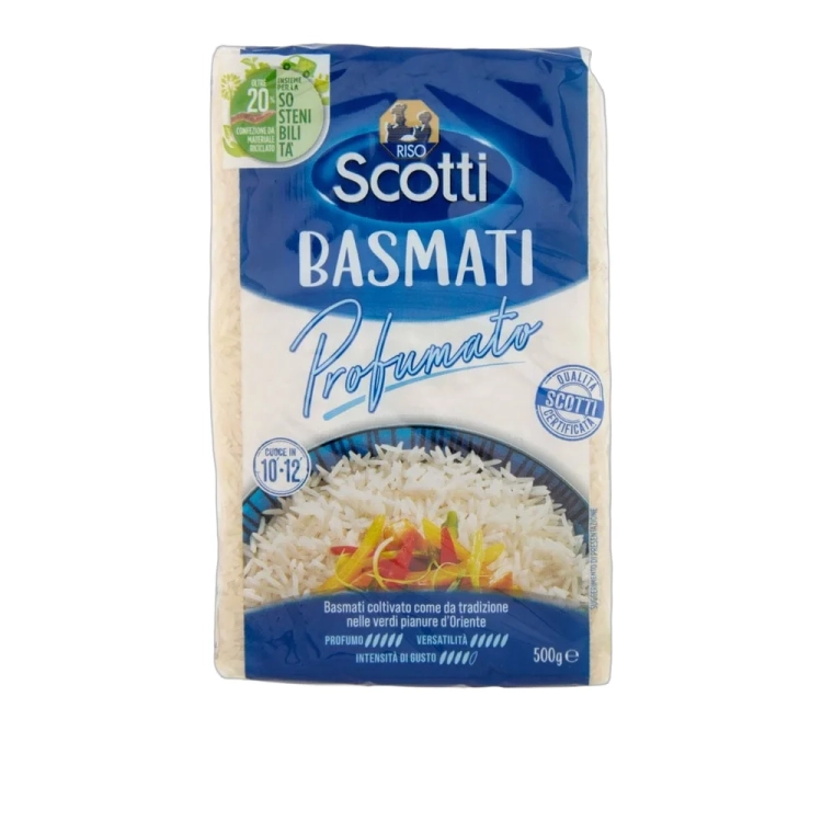 Ryż długoziarnisty Basmati Riso Scotti 500g - widok szczegółowy 2