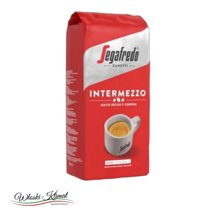 Kawa ziarnista Intermezzo Segafredo 1kg - widok z przodu / opakowanie