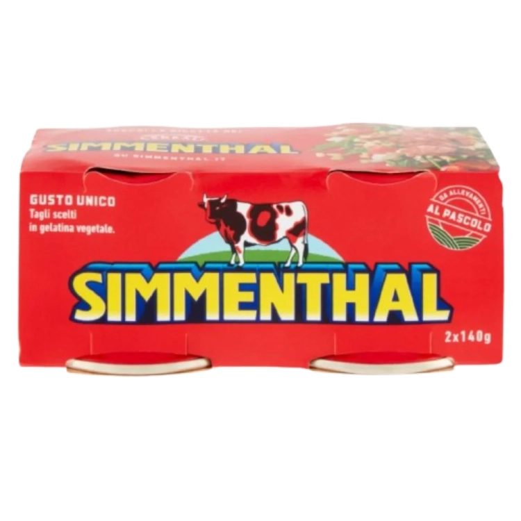 Wołowina w galarecie w puszce SIMMENTHAL (140g x2) 280g - widok szczegółowy 2