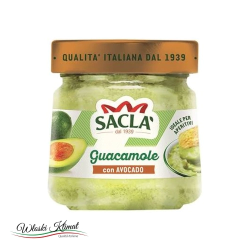 Salsa Guacamole Sacla 190 g widok 1