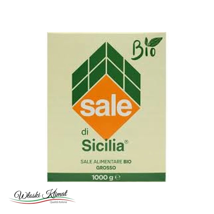 Sól gruboziarnista Sycylijska Sale di Sicilia 1kg widok 1