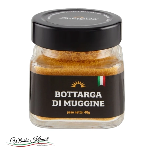 Suszona ikra z Cefala Bottarga Di Muggine Smeralda 40g - widok z przodu / opakowanie
