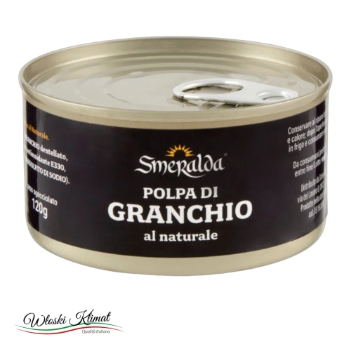 Pulpa z kraba  Pulpa di GRANCHIO Smeralda 170g - widok z przodu / opakowanie