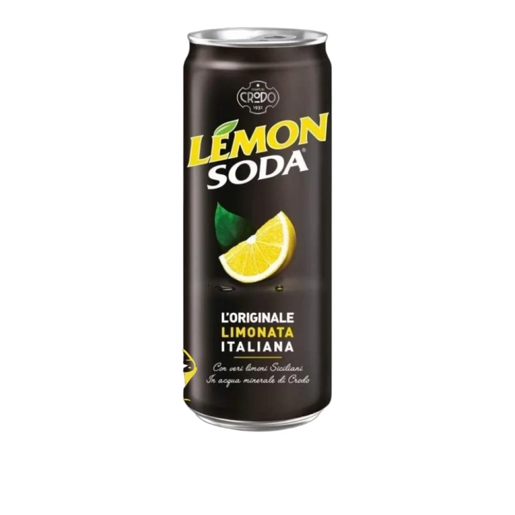 Lemon Soda Limonata - napój gazowany z sokiem z cytryny 330 ml - widok szczegółowy 2