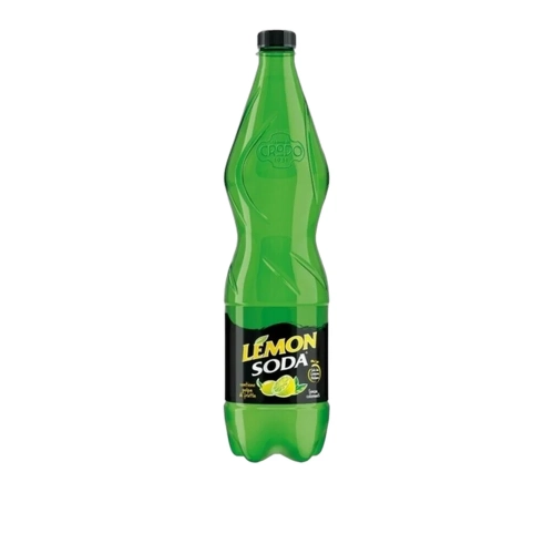 Lemon Soda Limonata - napój gazowany z sokiem cytrynowym 1 L - widok szczegółowy 2