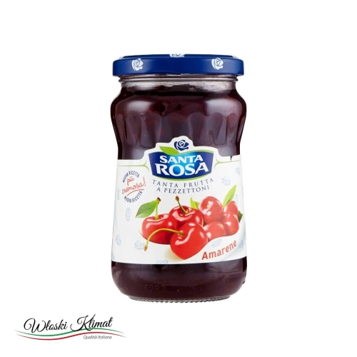 Konfitura wiśniowa Amarene Santa Rosa 350g widok 1