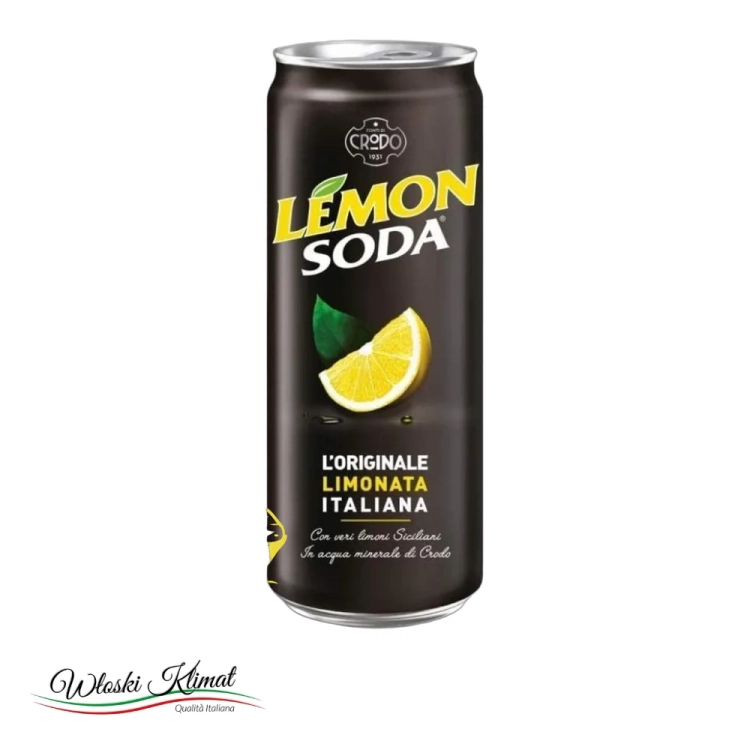 Lemon Soda Limonata 330 ml X 24 szt. - widok z przodu / opakowanie