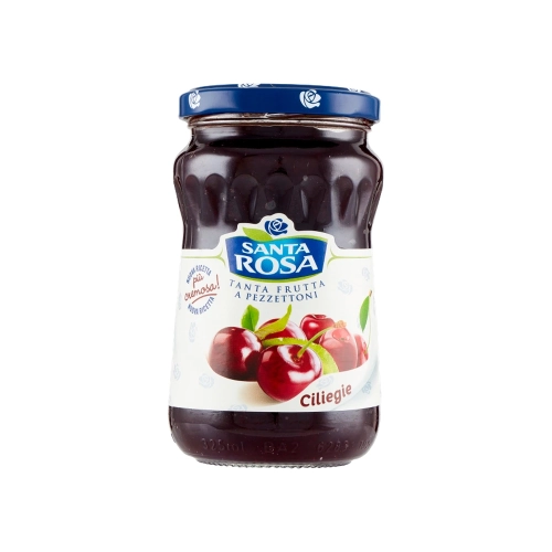 Włoska Konfitura z czereśni SANTA ROSA 350g widok 2