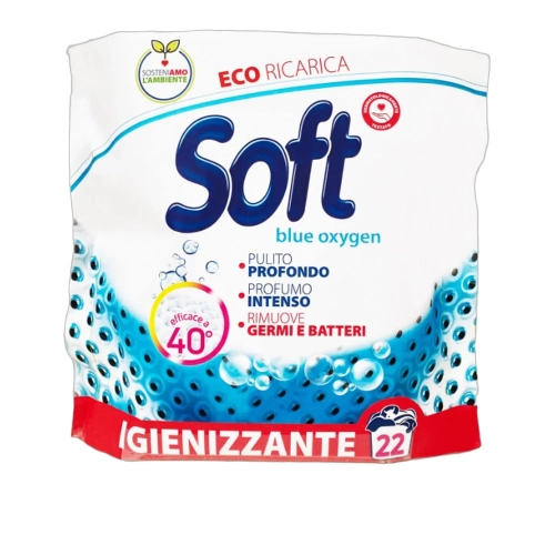 Proszek do prania białego Blue Oxygen SOFT 22 PRANIA 1,1 KG - widok szczegółowy 2
