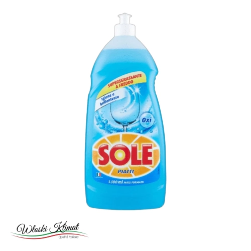 Płyn do mycia naczyń z eukaliptusem Eucalipto SOLE 1100ML - widok z przodu / opakowanie