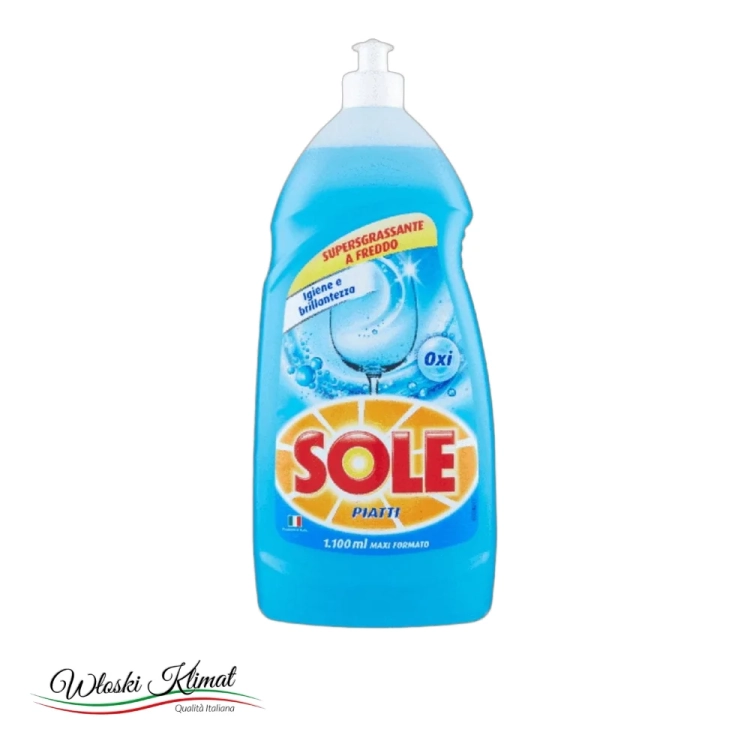 Płyn do mycia naczyń z eukaliptusem Eucalipto SOLE 1100ML - widok z przodu / opakowanie