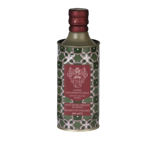 Oliwa Extra Vergine Italiano SPAGNOLETTI  500 ml - widok szczegółowy 2