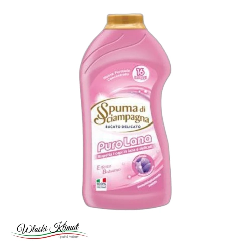 Płyn do prania tkanin delikatnych Delicato Spuma di Sciampagna 800ml - widok z przodu / opakowanie