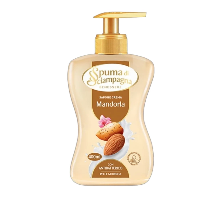 Mydło w płynie Migdałowe Mandorla Spuma di Sciampagna 300ml - widok szczegółowy 2