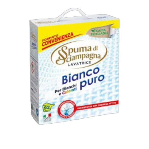 Proszek do prania uniwersalny Bianco Puro 92 prania Spuma di Sciampagna 4,14kg - widok szczegółowy 2