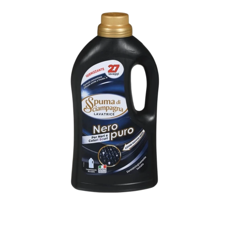 Płyn do prania ciemnych ubrań 27 prań Nero Puro Spuma di Scampagna 1,215ml - widok szczegółowy 2