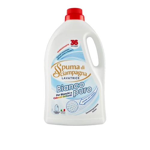 Płyn do prania (białe i kolorowe) Bianco Puro Spuma di Sciampagna 1,62L - widok szczegółowy 2
