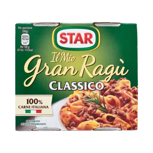 Ragu Classico sos z mięsem STAR 2 x 180 g - widok szczegółowy 2