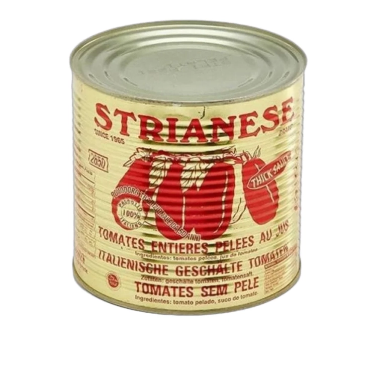 Pomidory bez skórki pelati STRIANESE 2,5kg - widok szczegółowy 2