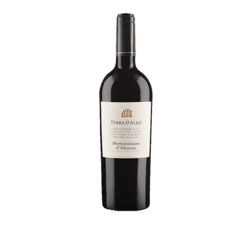 Wino czerwone Montepulciano d'Abruzzo DOC Terra d'Aligi 750ml - widok szczegółowy 2